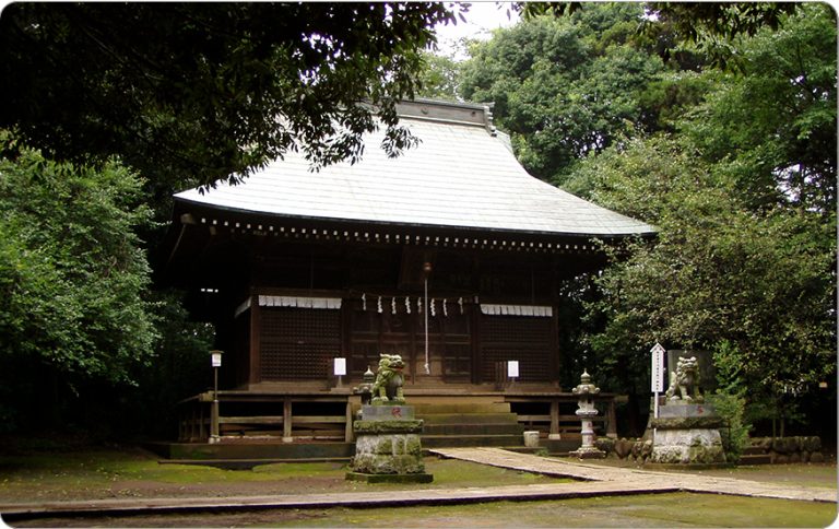 16．鳩峯八幡神社と水天宮