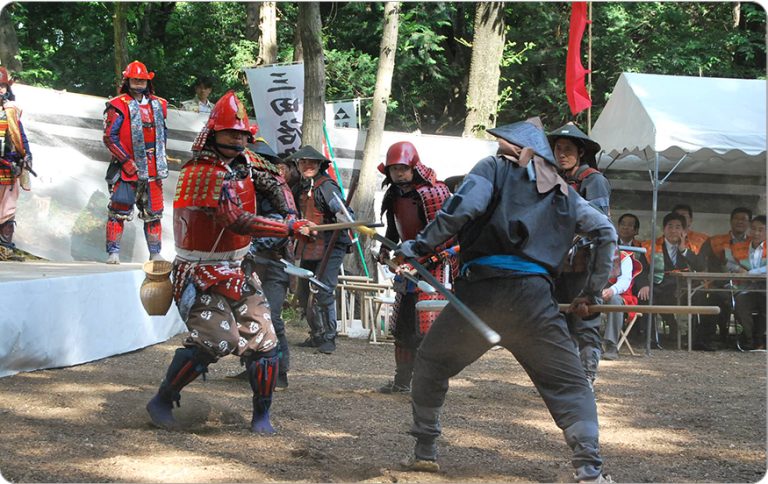 83．戦国滝の城まつり